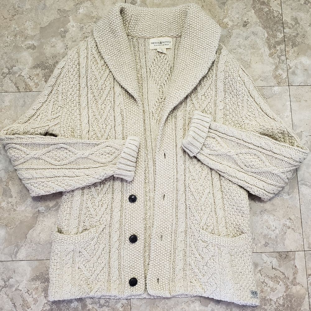 Men's Ralph Lauren Cable Knit Sweater